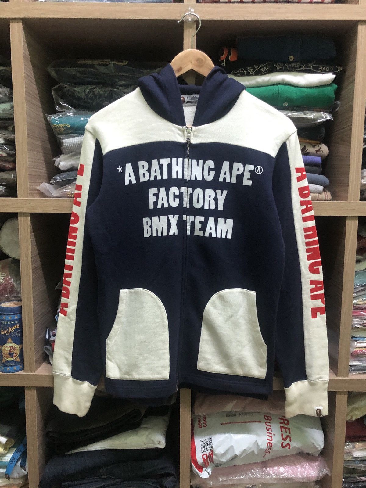 Bathing ape BMX team long sleeve