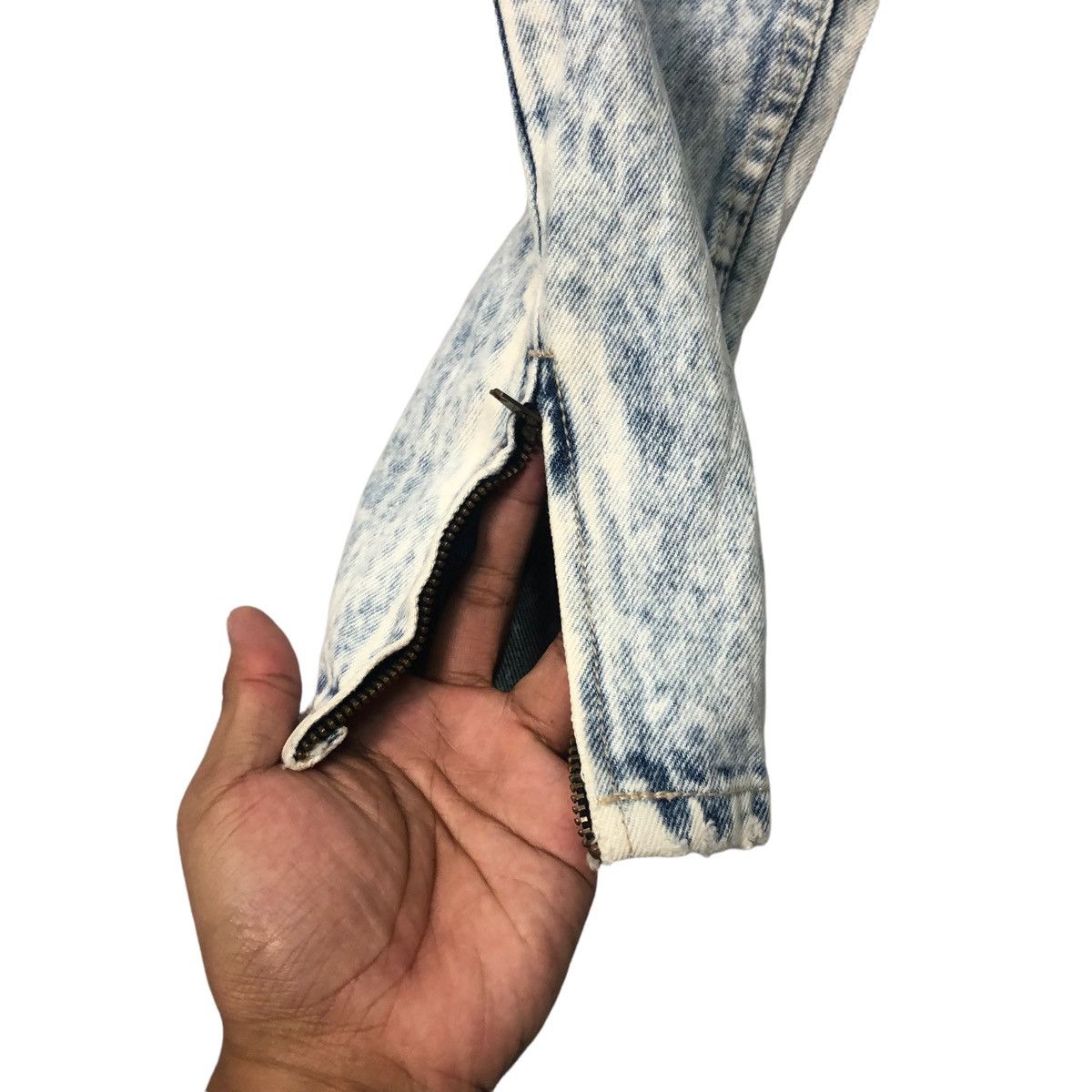 Japanese Brand Vintage Sergio Valente Jeans Acid Wash Denim Pants W27 Size US 27 - 4 Thumbnail