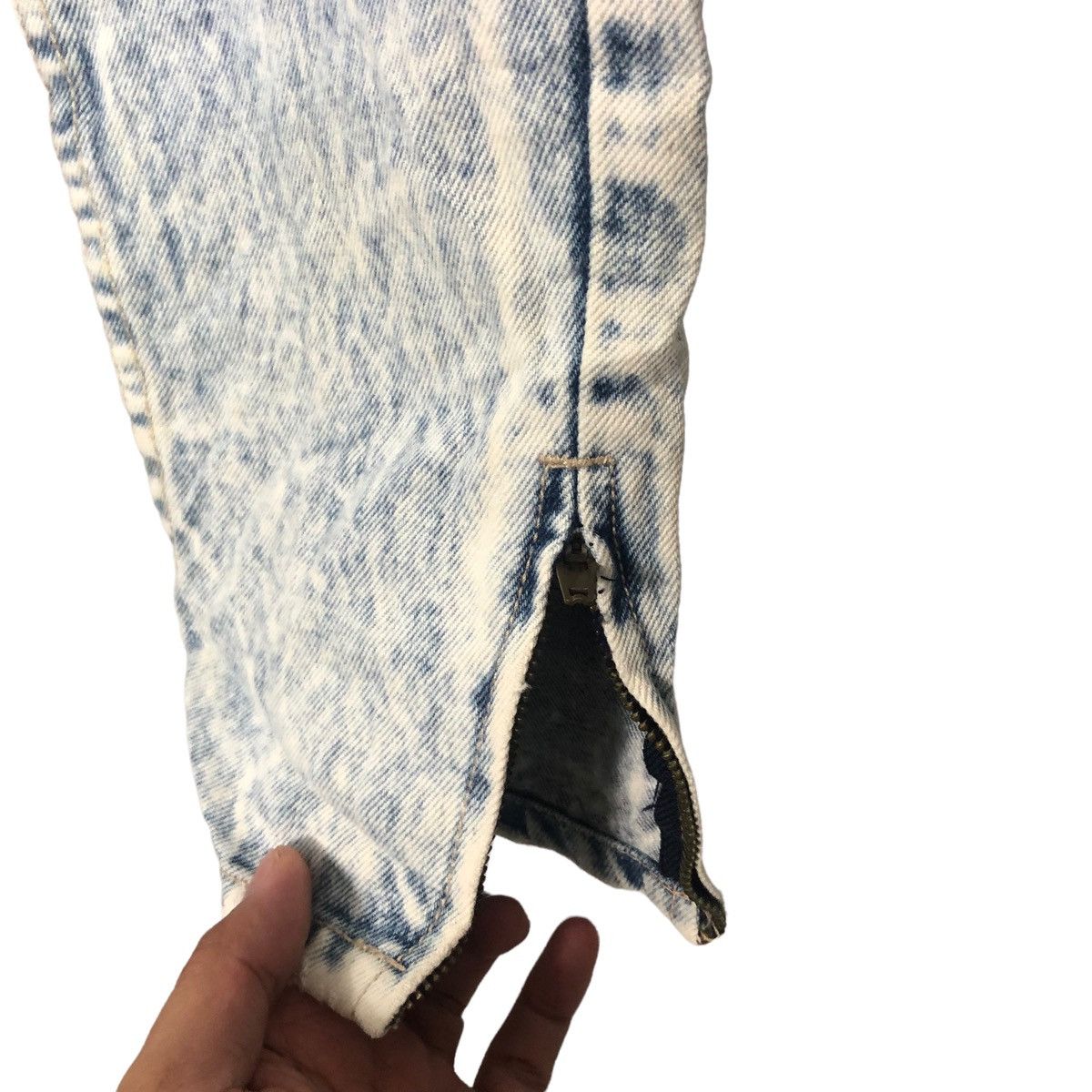 Japanese Brand Vintage Sergio Valente Jeans Acid Wash Denim Pants W27 Size US 27 - 5 Thumbnail