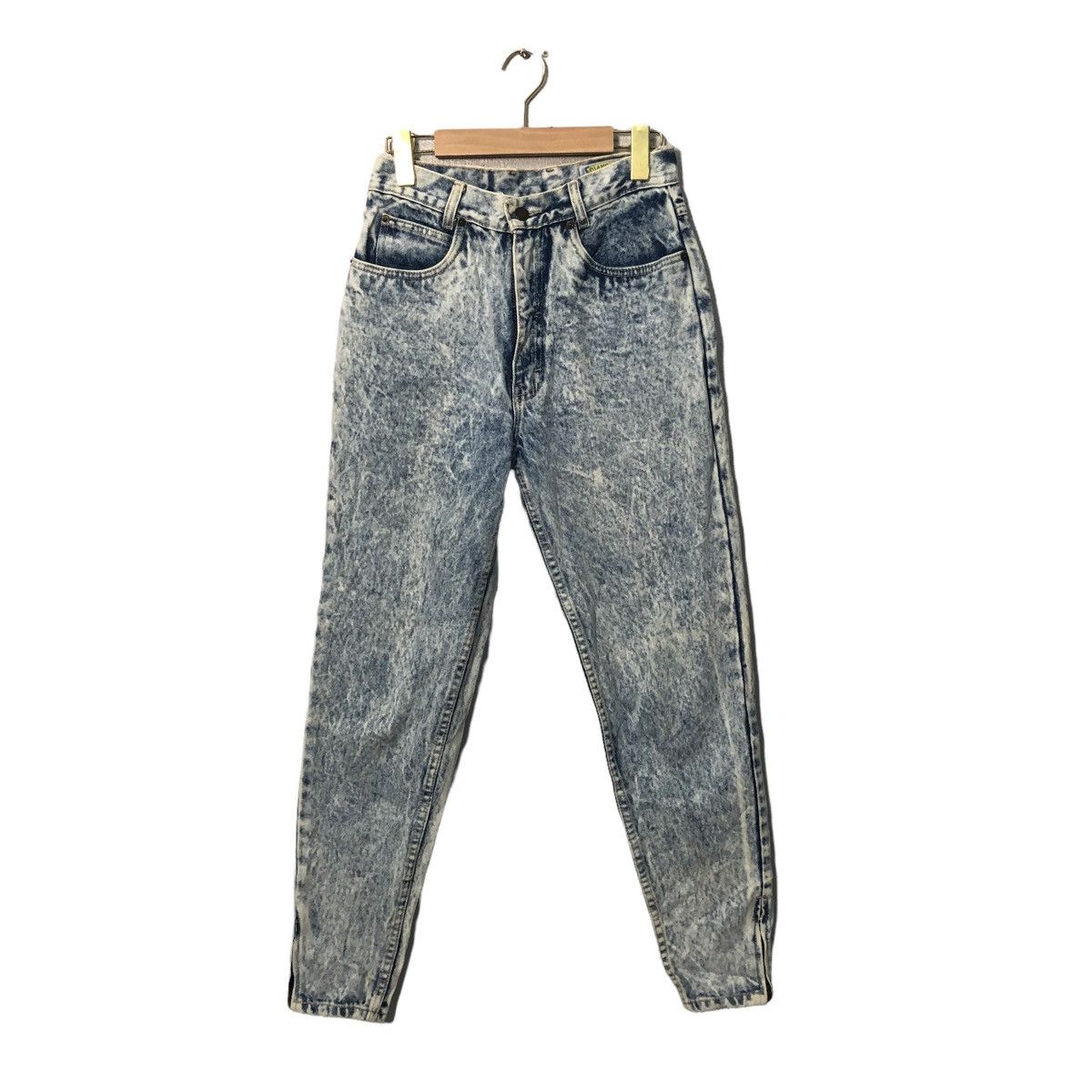 Japanese Brand Vintage Sergio Valente Jeans Acid Wash Denim Pants W27 Size US 27 - 1 Thumbnail