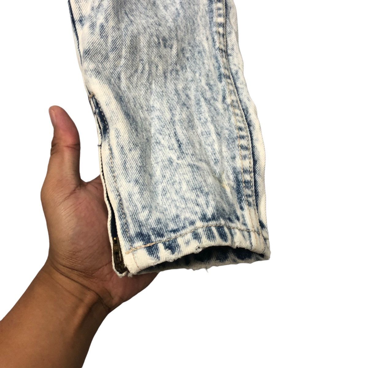 Japanese Brand Vintage Sergio Valente Jeans Acid Wash Denim Pants W27 Size US 27 - 6 Thumbnail