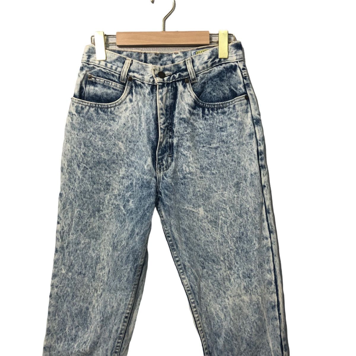Japanese Brand Vintage Sergio Valente Jeans Acid Wash Denim Pants W27 Size US 27 - 2 Thumbnail
