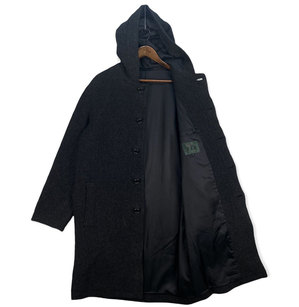 Yohji Yamamoto 🔥HOT🔥Yohji Yamamoto A.A.R Overcoat Hooded Size US L / EU 52-54 / 3 - 1 Thumbnail