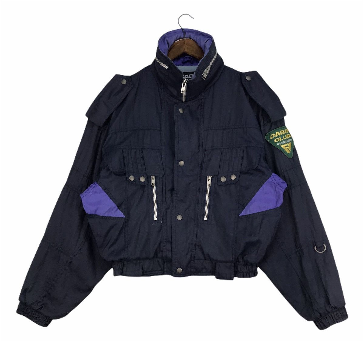 Japanese Brand Vintage Cabin Club Racing Team Jacket Size US M / EU 48-50 / 2 - 1 Thumbnail