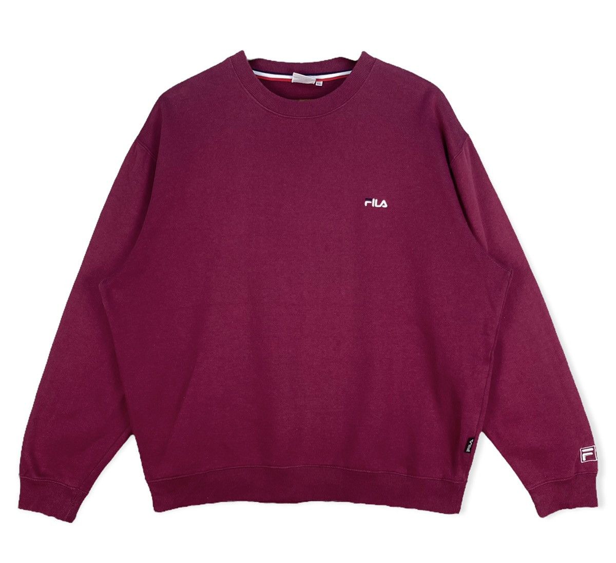 Fila Vintage Fila Small Logo Sweatshirt Size US L / EU 52-54 / 3 - 1 Thumbnail