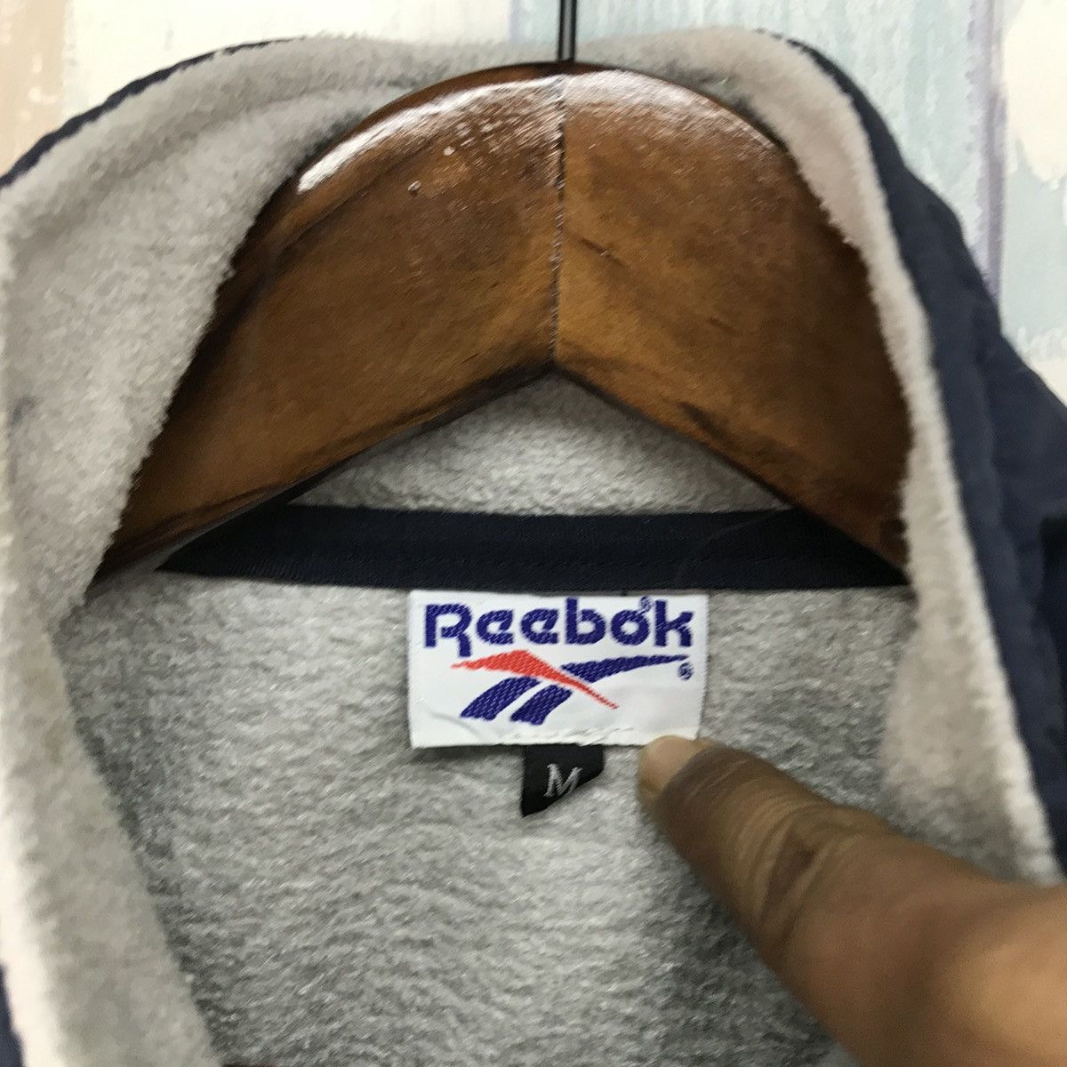 Reebok Vintage Reebok Fleece Jacket Size US M / EU 48-50 / 2 - 5 Thumbnail