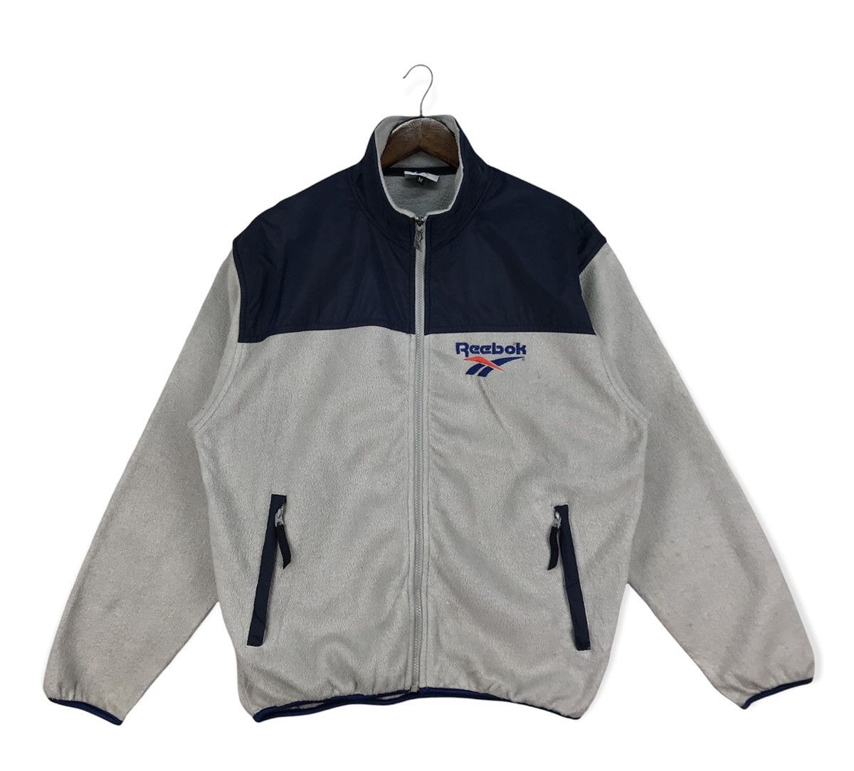 Reebok Vintage Reebok Fleece Jacket Size US M / EU 48-50 / 2 - 1 Thumbnail