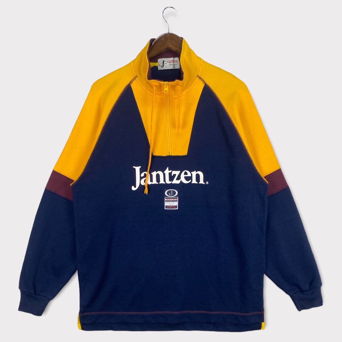 Japanese Brand VintageYantzen Sport Sweatshirt Size US L / EU 52-54 / 3 - 1 Thumbnail