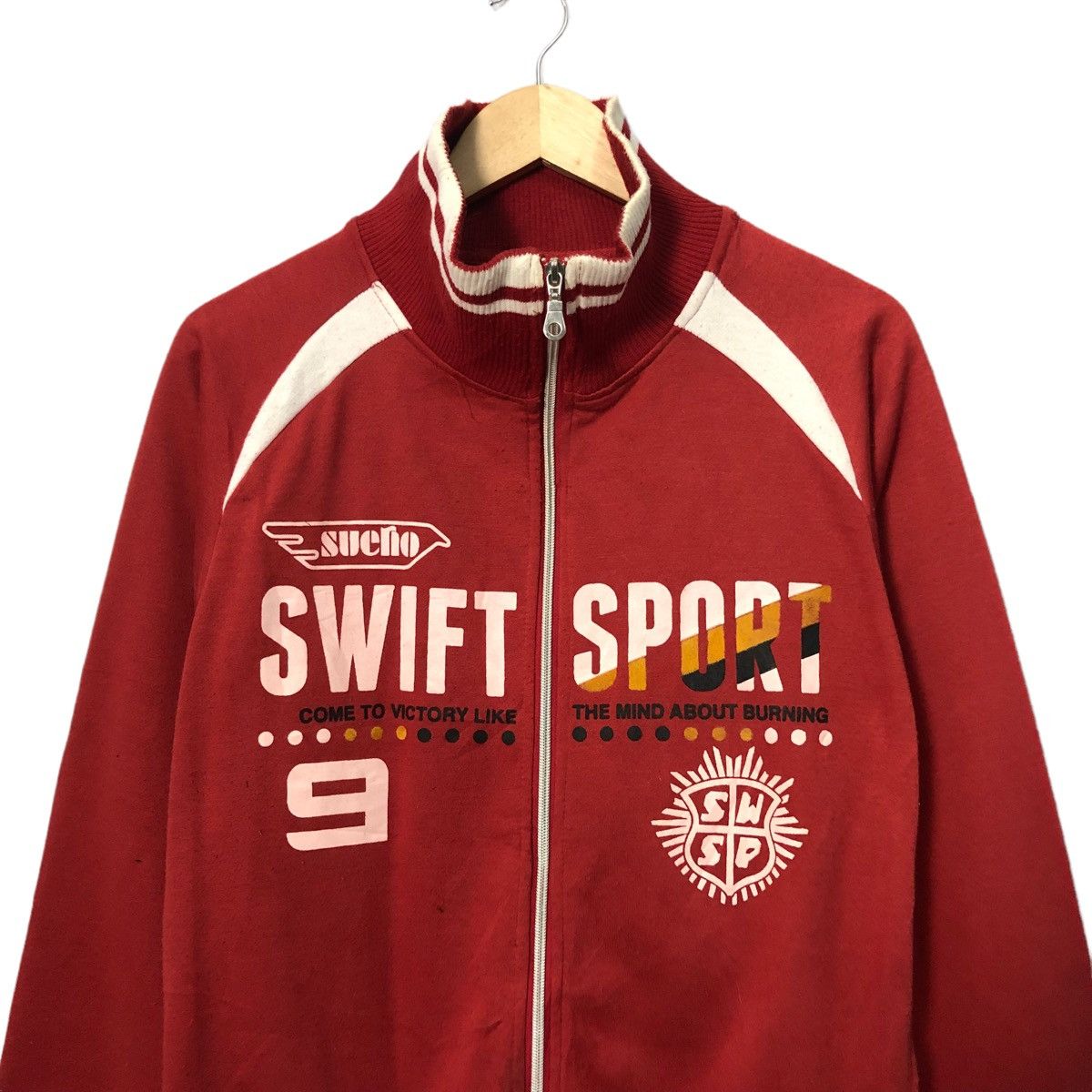 Japanese Brand Vintage World Smack Basic Spell Out Big Logo Zip Up Jacket Size US M / EU 48-50 / 2 - 4 Thumbnail
