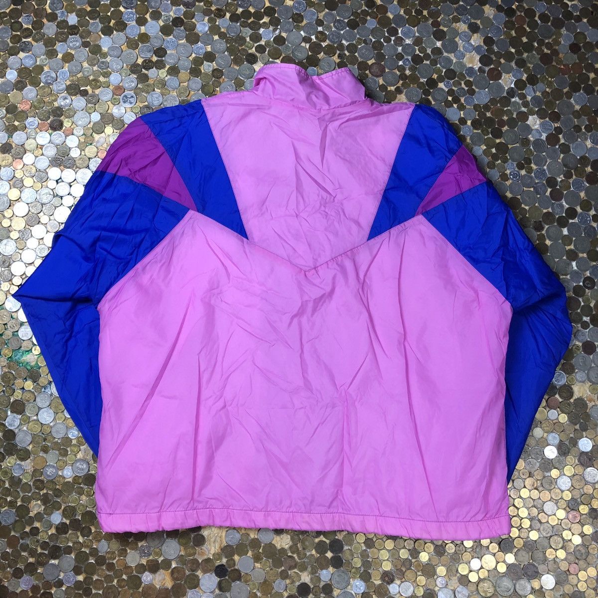 Nike × Vintage Nike Vintage zip light jacket 90s Size US XL / EU 56 / 4 - 3 Thumbnail