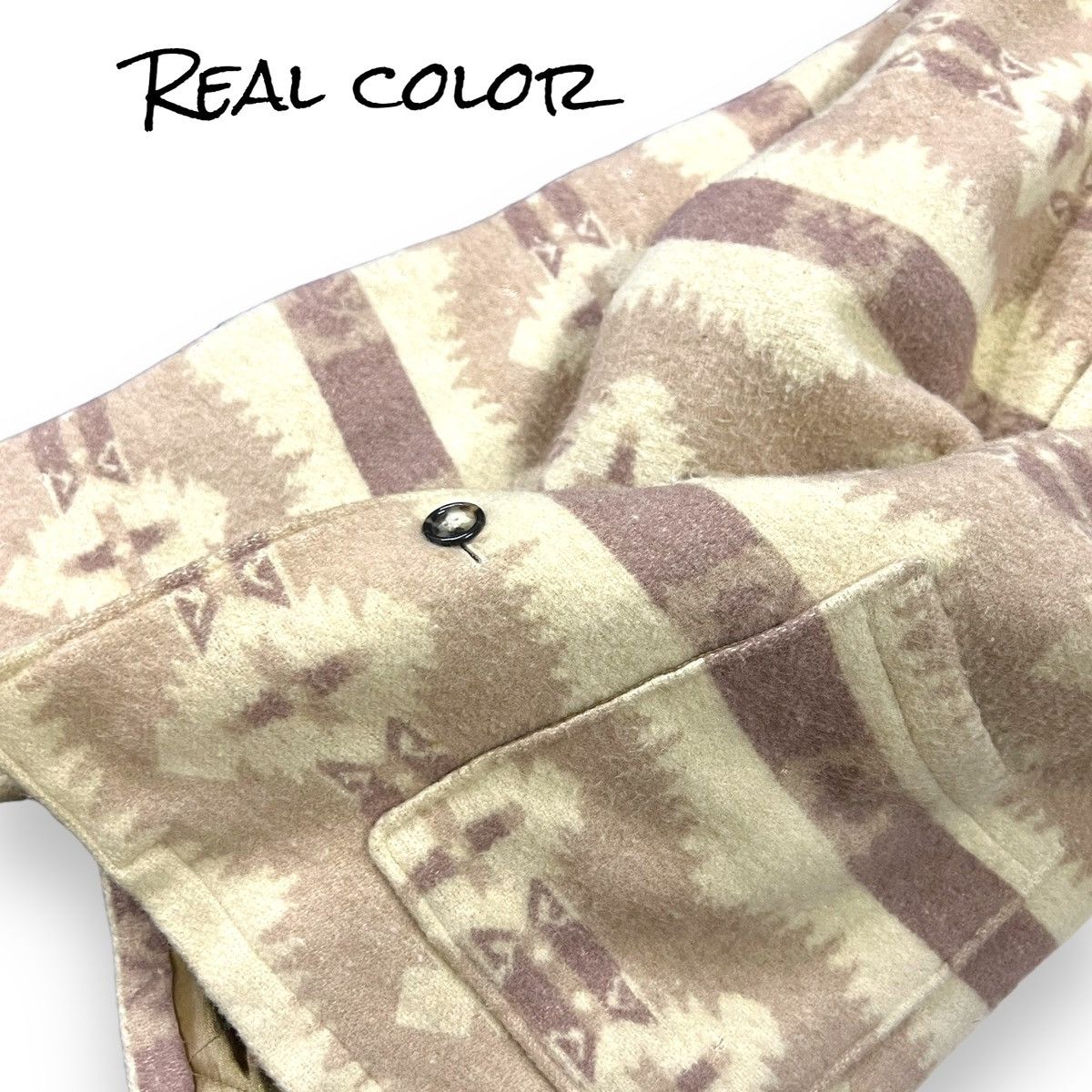 Native Chimayo / Navajo / Native Collins Fashion Wool Heavy jacket Size US XL / EU 56 / 4 - 9 Thumbnail