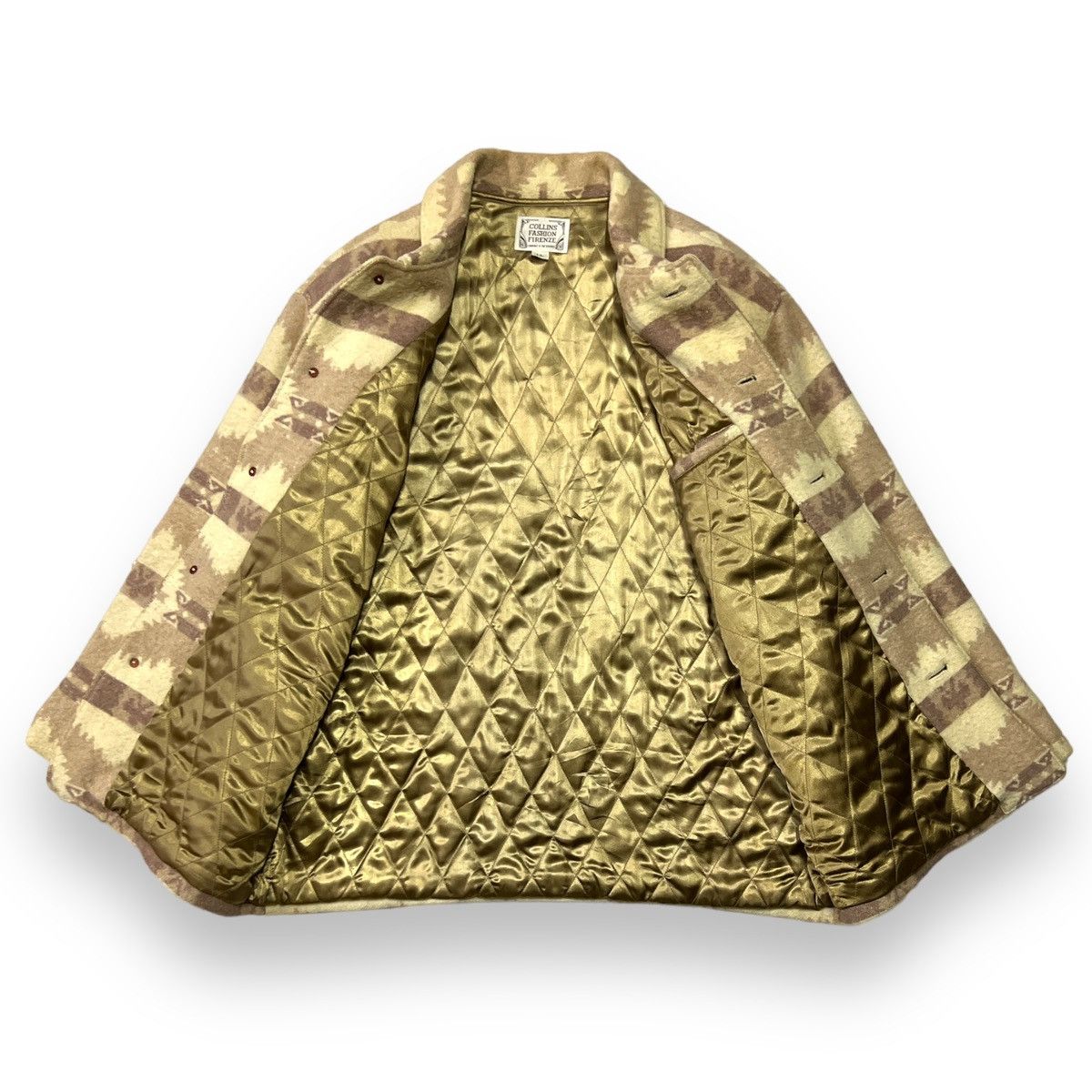 Native Chimayo / Navajo / Native Collins Fashion Wool Heavy jacket Size US XL / EU 56 / 4 - 4 Thumbnail