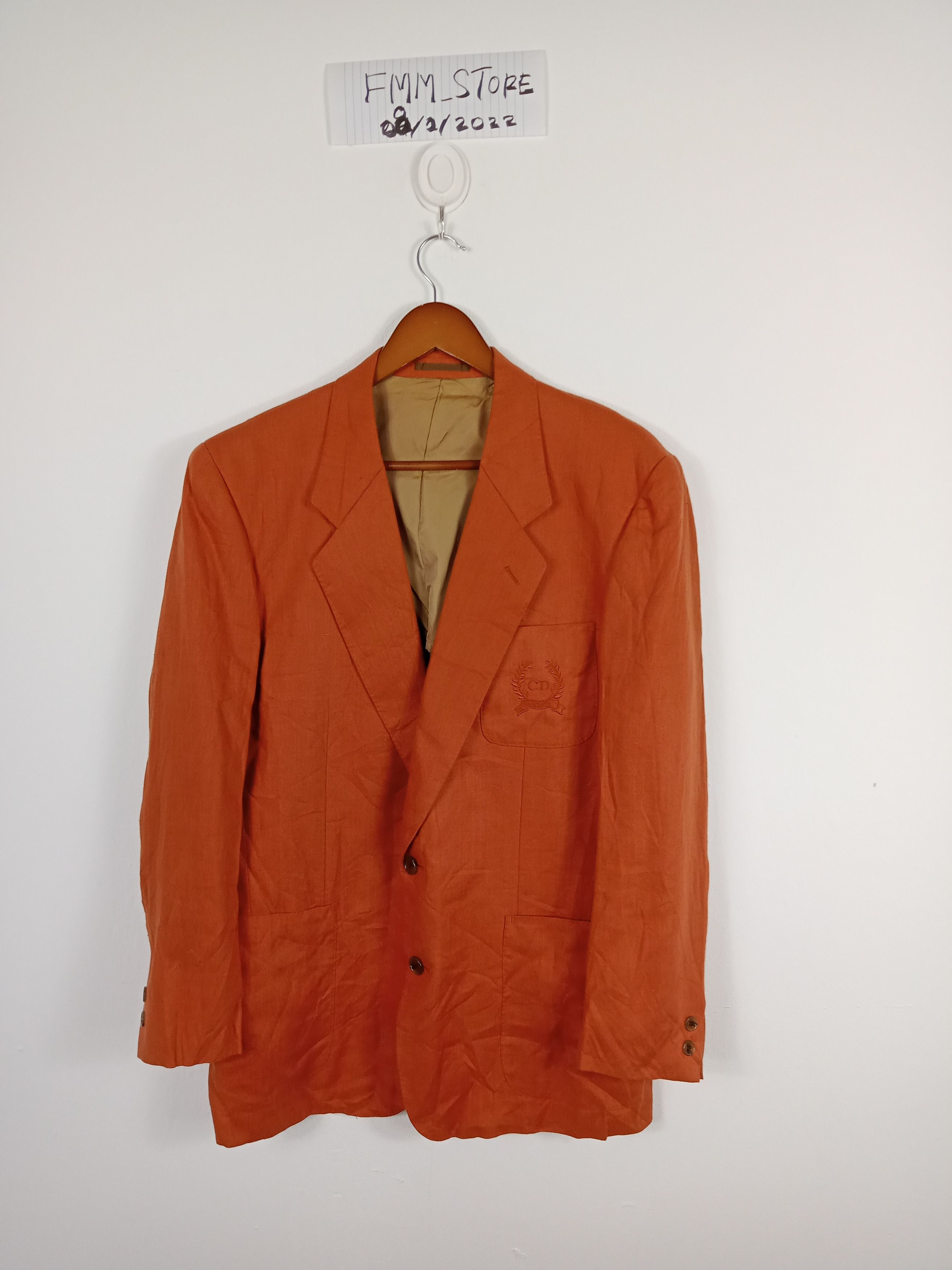 Christian Dior Monsieur × Vintage Vintage Christian Dior Blazer Jacket Size US L / EU 52-54 / 3 - 1 Thumbnail