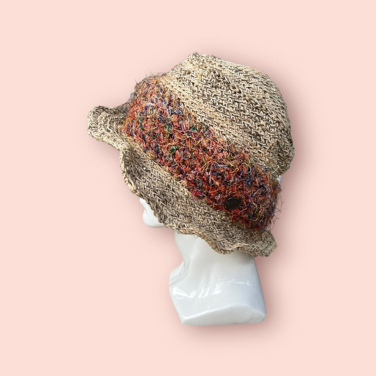CA4LA RARE CA4LA VINTAGE JUTE BUCKET HAT Size ONE SIZE - 9 Thumbnail