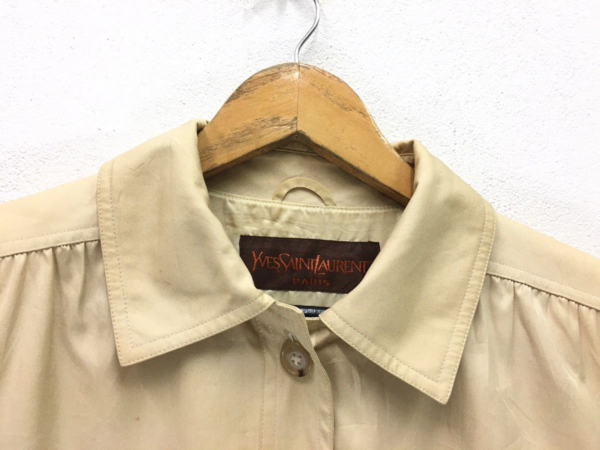 Yves Saint Laurent Vintage Yves Saint Laurent Long Jacket Size M / US 6-8 / IT 42-44 - 9 Thumbnail