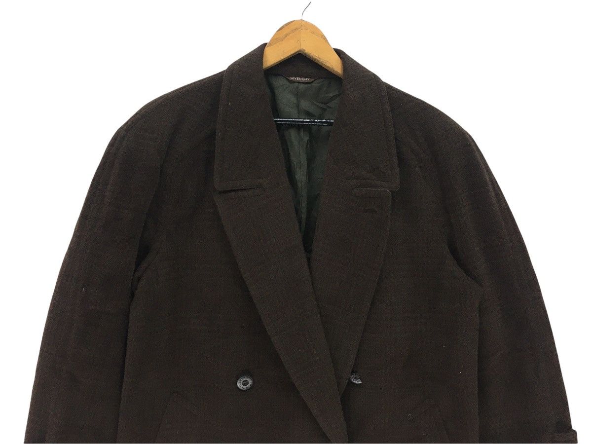 Givenchy Vintage Givenchy Double Breasted Wool Jacket Size US L / EU 52-54 / 3 - 2 Thumbnail