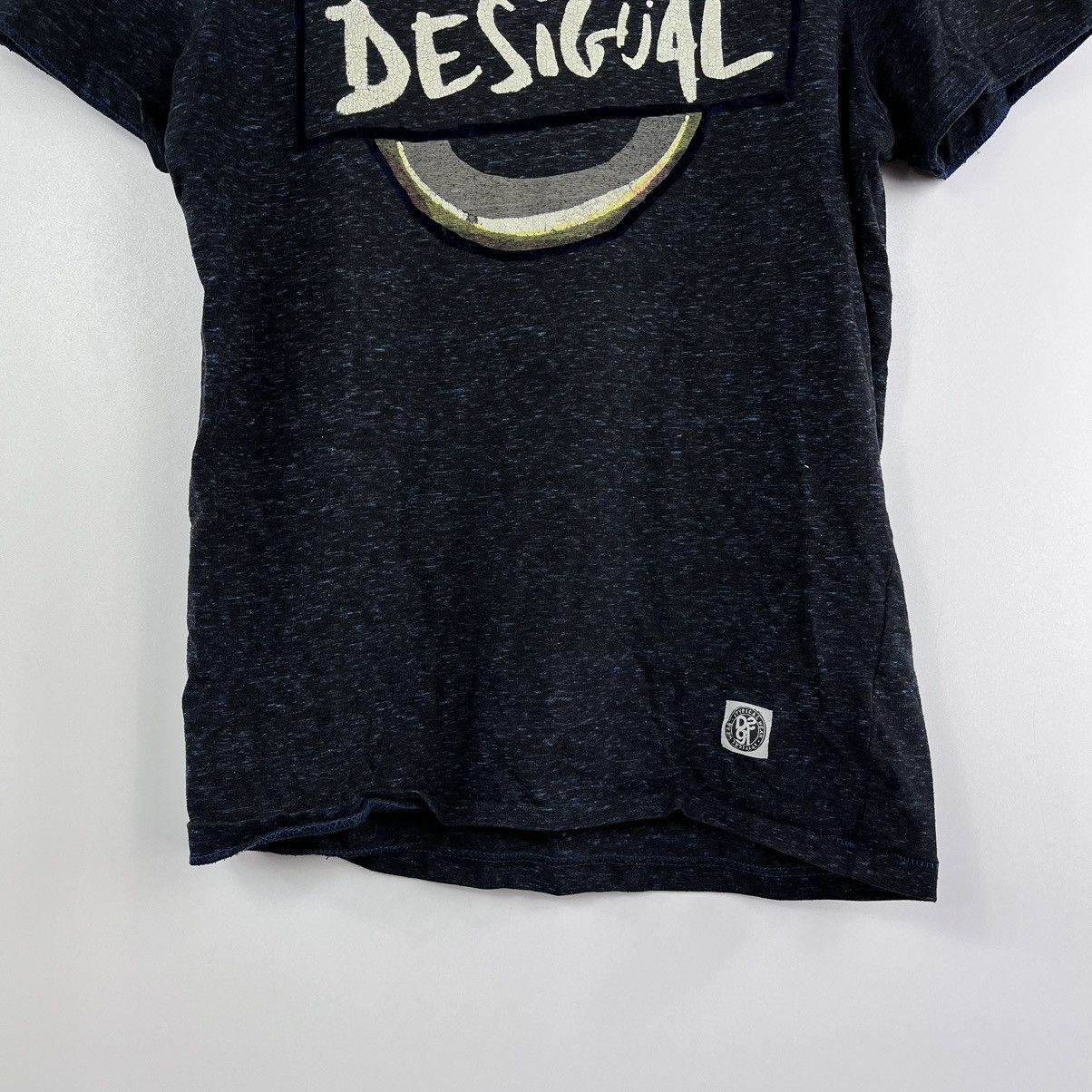 Designer × Desigual × Japanese Brand Desigual T-Shirt Big Logo Navy Size M Size US M / EU 48-50 / 2 - 5 Thumbnail
