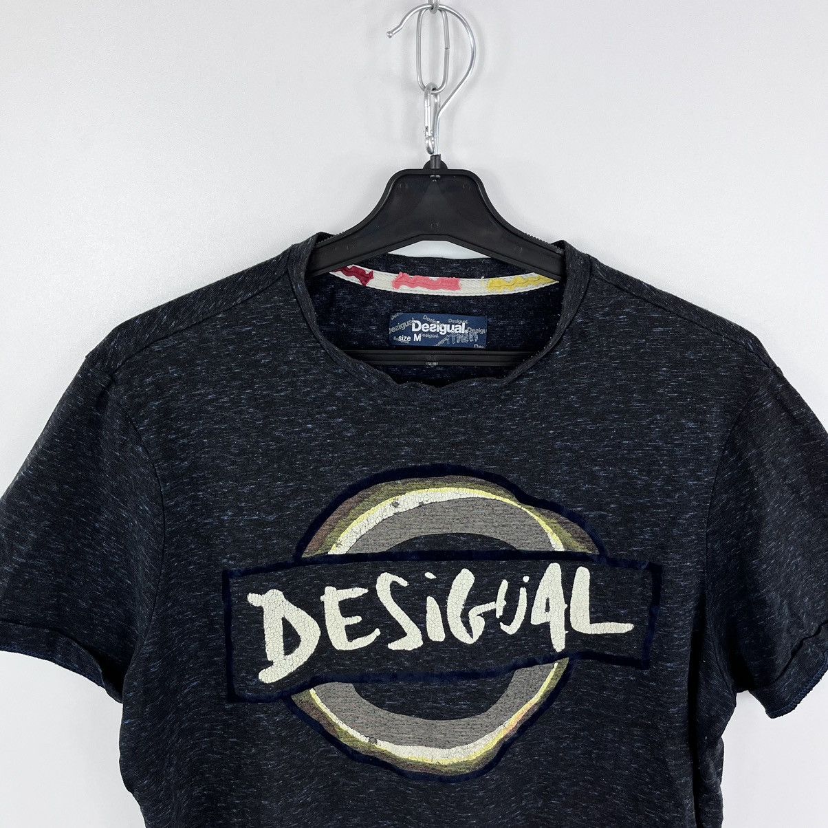Designer × Desigual × Japanese Brand Desigual T-Shirt Big Logo Navy Size M Size US M / EU 48-50 / 2 - 2 Thumbnail