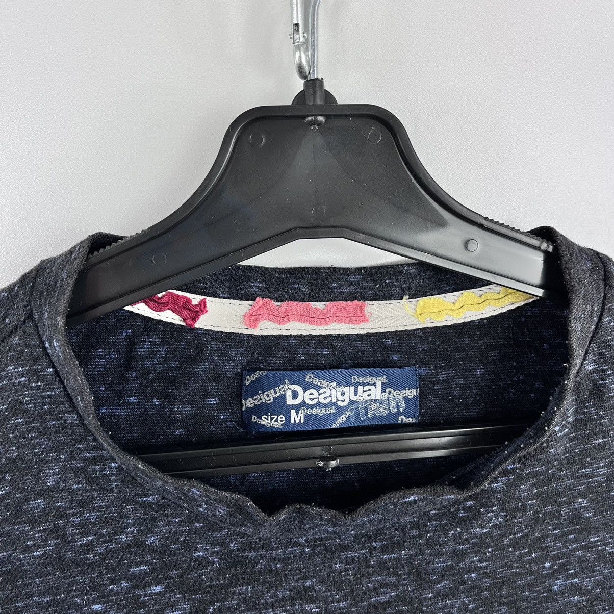 Designer × Desigual × Japanese Brand Desigual T-Shirt Big Logo Navy Size M Size US M / EU 48-50 / 2 - 6 Thumbnail