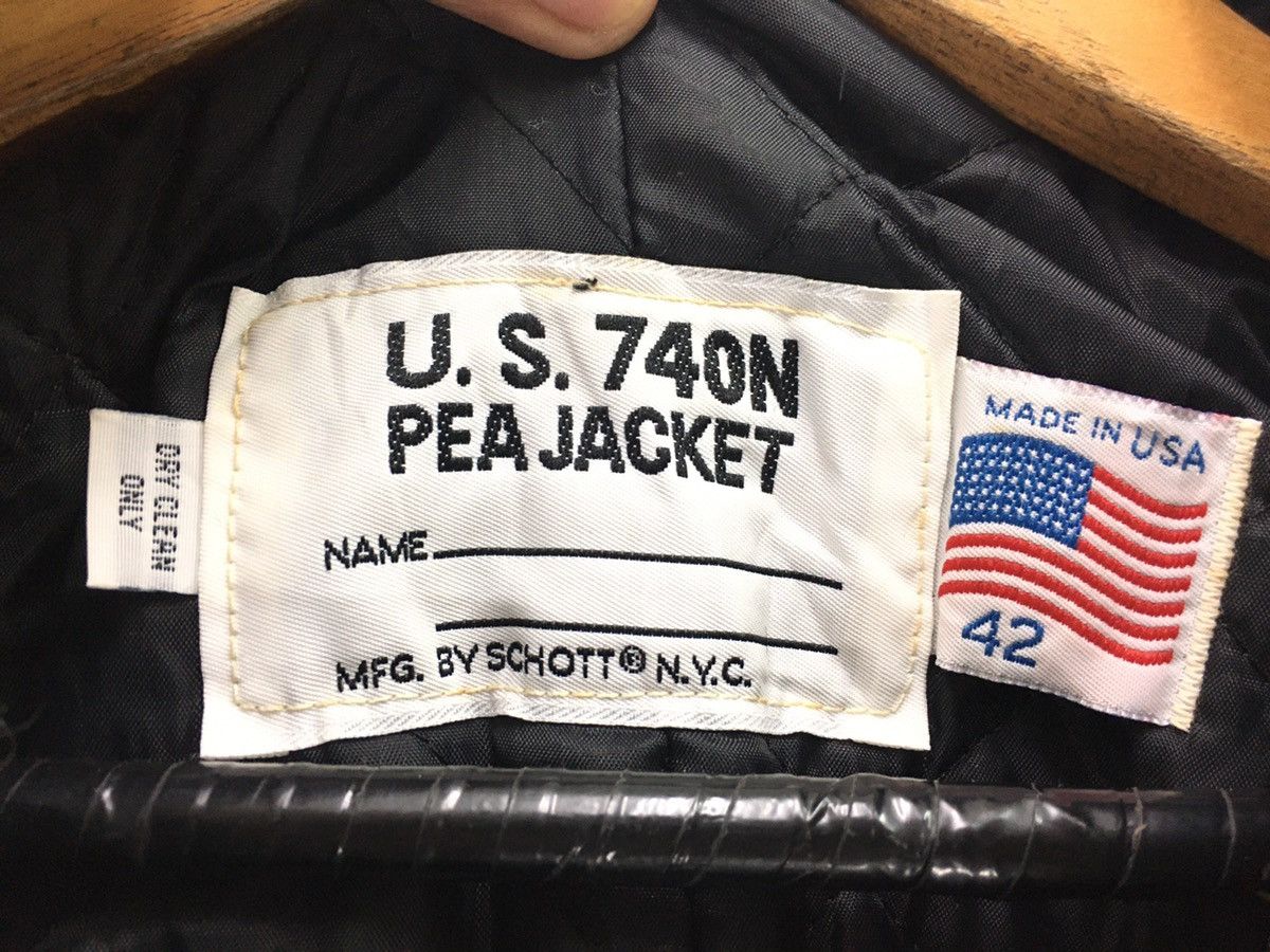 Schott Vintage Schott NYC Double Breasted Wool Jacket Size US M / EU 48-50 / 2 - 8 Thumbnail