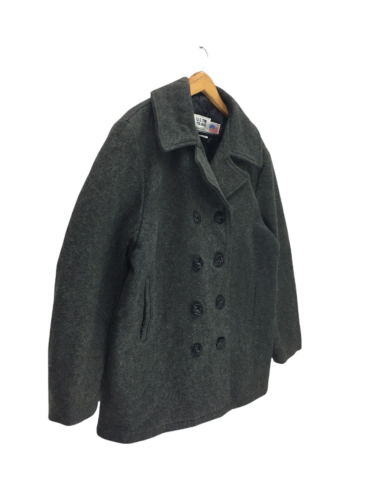 Schott Vintage Schott NYC Double Breasted Wool Jacket Size US M / EU 48-50 / 2 - 5 Thumbnail