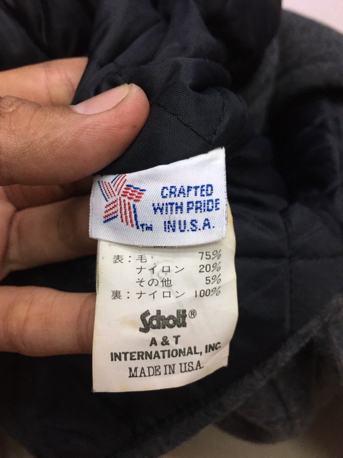 Schott Vintage Schott NYC Double Breasted Wool Jacket Size US M / EU 48-50 / 2 - 9 Thumbnail