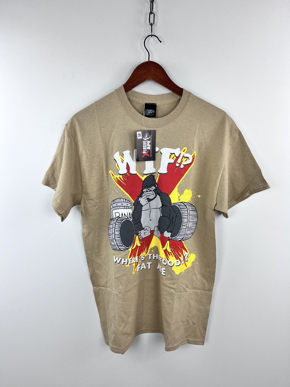 Japanese Brand Plosive Ape NEW T-Shirt Big logo Size M Size US M / EU 48-50 / 2 - 1 Thumbnail