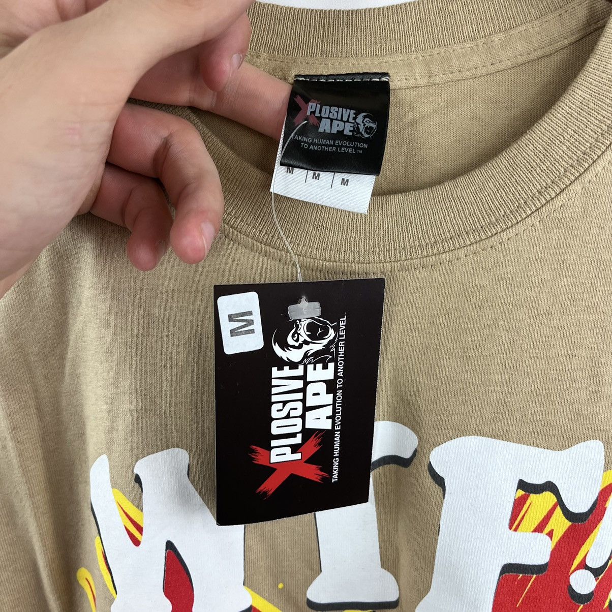 Japanese Brand Plosive Ape NEW T-Shirt Big logo Size M Size US M / EU 48-50 / 2 - 5 Thumbnail