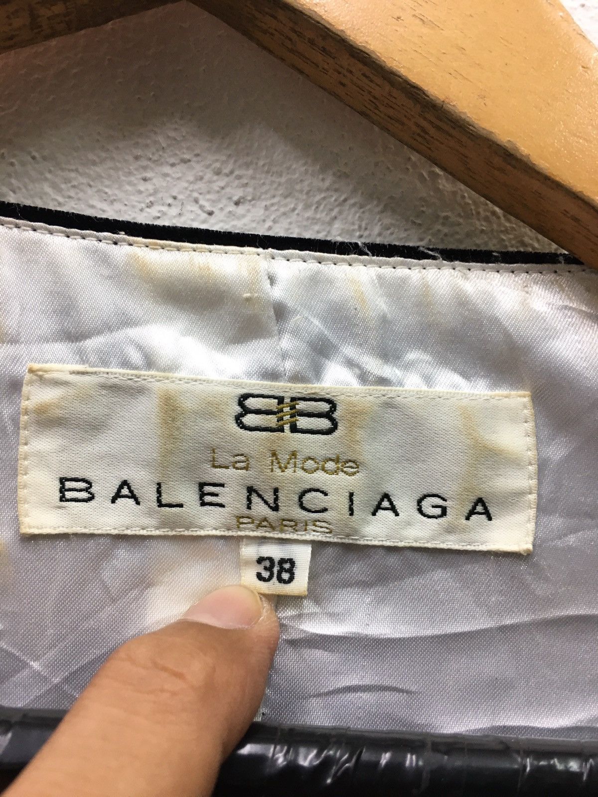 Balenciaga Vintage Balenciaga Cardigan Black Jacket Size XS / US 0-2 / IT 36-38 - 6 Thumbnail