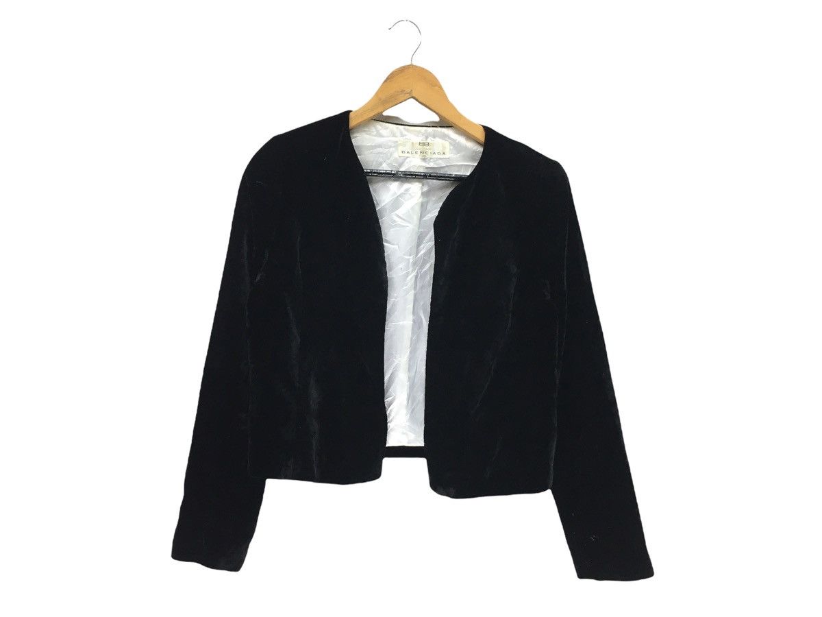 Balenciaga Vintage Balenciaga Cardigan Black Jacket Size XS / US 0-2 / IT 36-38 - 3 Thumbnail