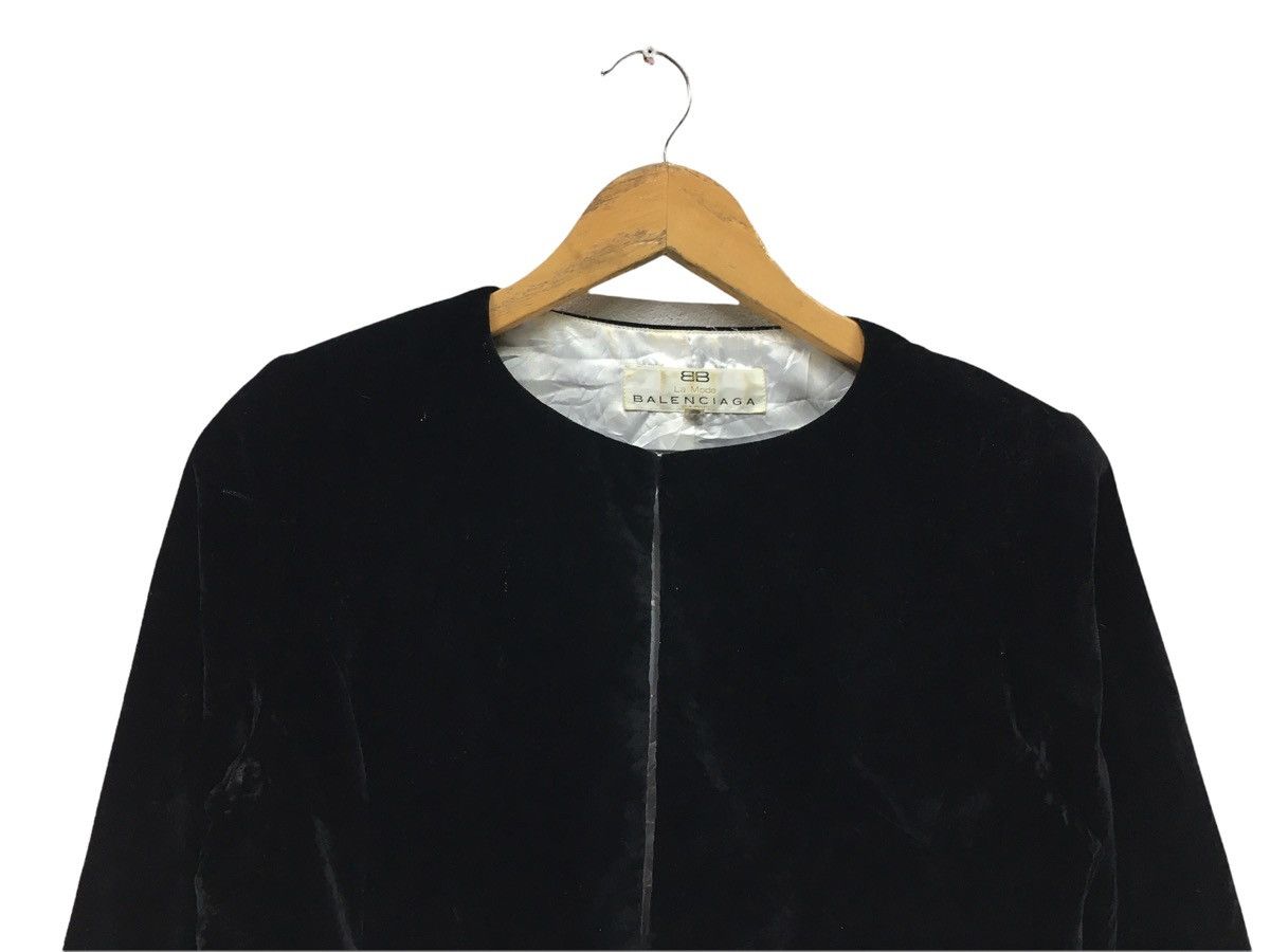Balenciaga Vintage Balenciaga Cardigan Black Jacket Size XS / US 0-2 / IT 36-38 - 2 Thumbnail