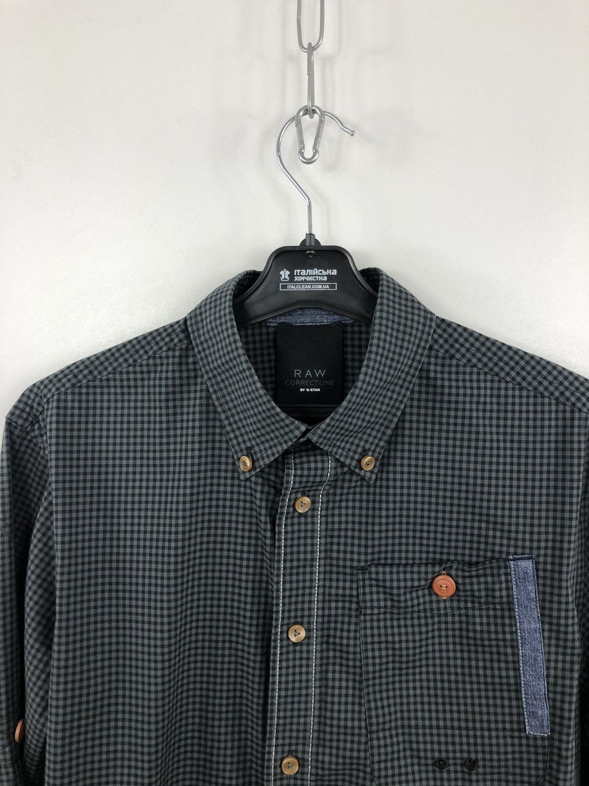 G-Star G-Star Raw CL New BD Shirt Button Long Sleeve Size M Size US M / EU 48-50 / 2 - 3 Thumbnail