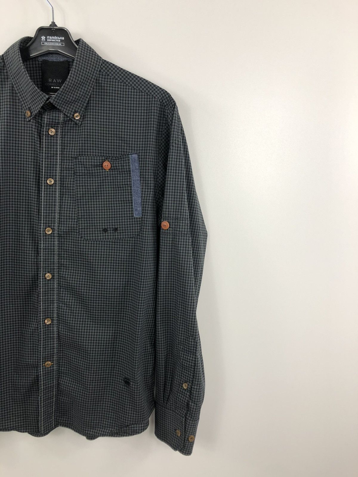 G-Star G-Star Raw CL New BD Shirt Button Long Sleeve Size M Size US M / EU 48-50 / 2 - 5 Thumbnail