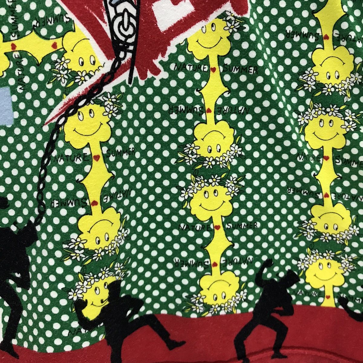 Moschino Vintage Moschino Full Print Hearts Big Logo Peanuts Snoopy Size US S / EU 44-46 / 1 - 5 Thumbnail