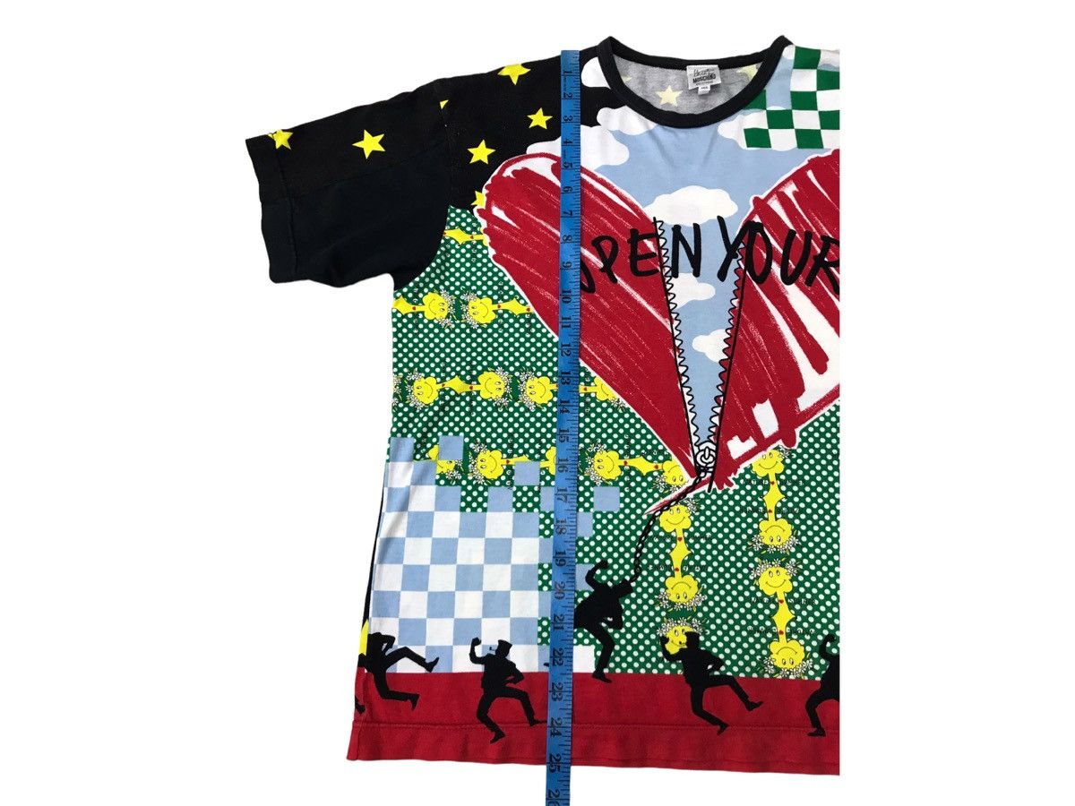 Moschino Vintage Moschino Full Print Hearts Big Logo Peanuts Snoopy Size US S / EU 44-46 / 1 - 11 Thumbnail