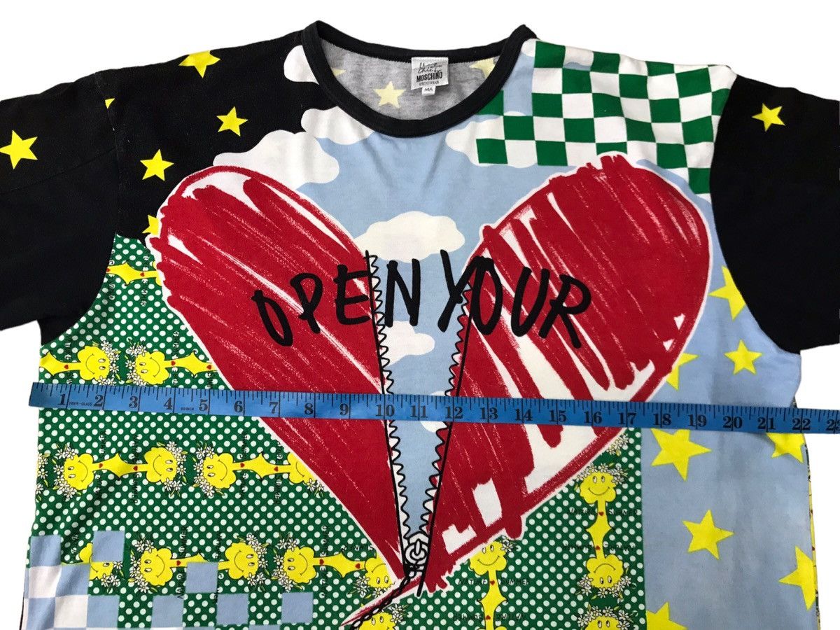 Moschino Vintage Moschino Full Print Hearts Big Logo Peanuts Snoopy Size US S / EU 44-46 / 1 - 10 Thumbnail