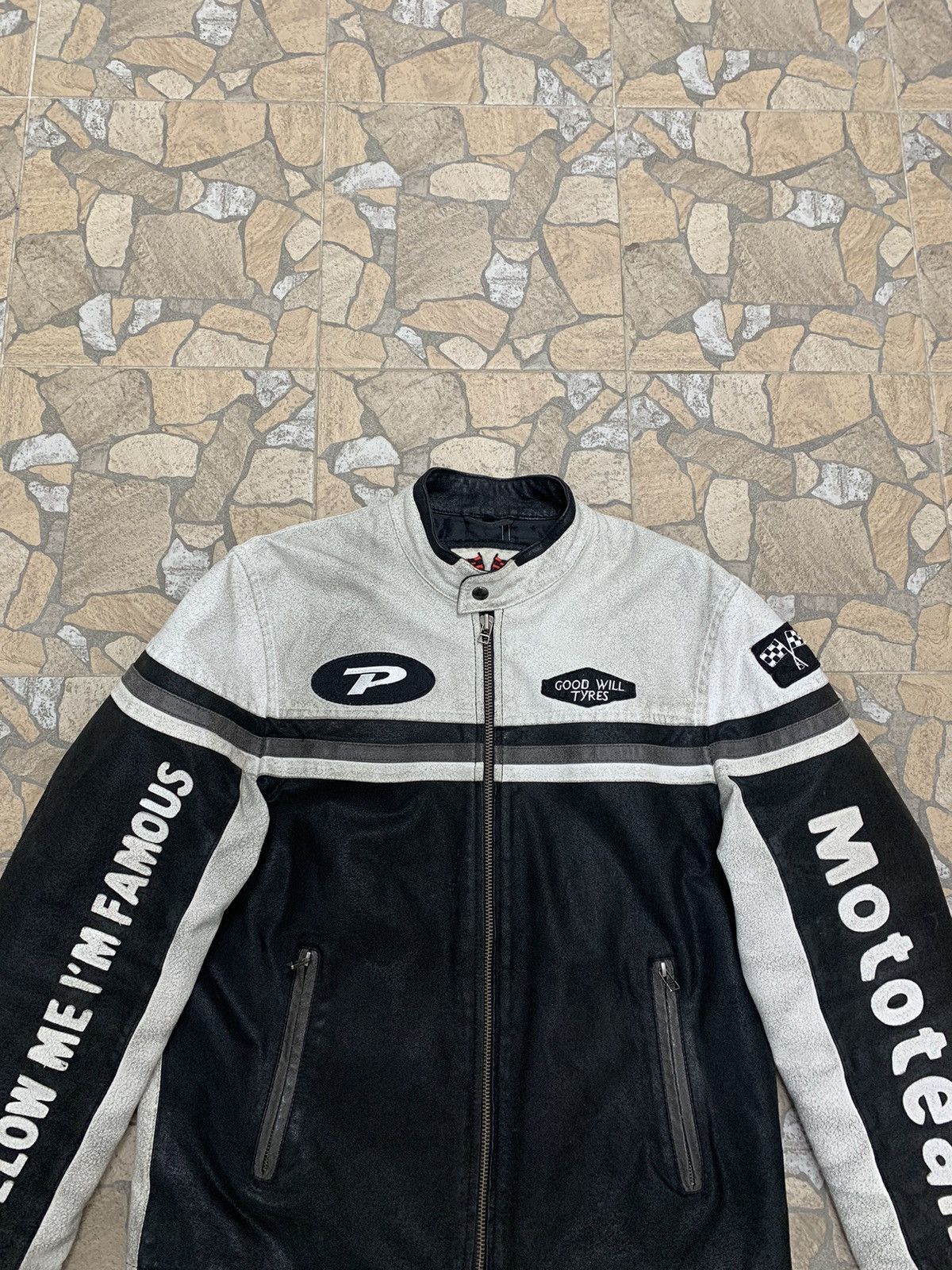 Vintage Vintage Mototeam Racing Jacket Size US S / EU 44-46 / 1 - 4 Thumbnail