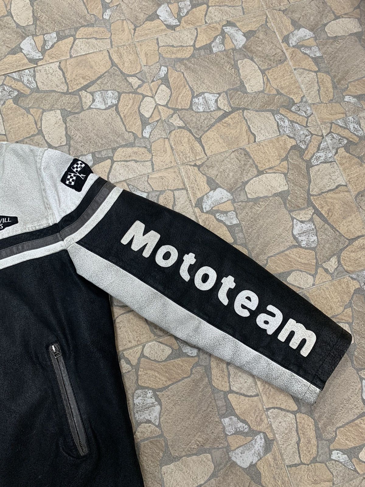 Vintage Vintage Mototeam Racing Jacket Size US S / EU 44-46 / 1 - 7 Thumbnail