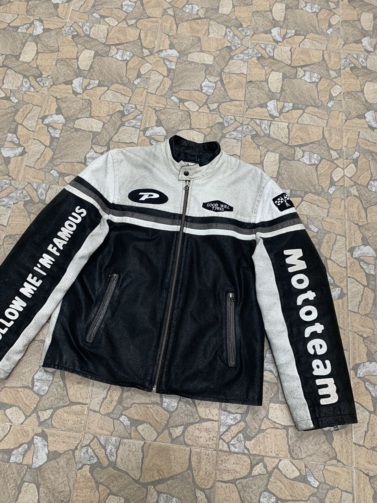 Vintage Vintage Mototeam Racing Jacket Size US S / EU 44-46 / 1 - 3 Thumbnail