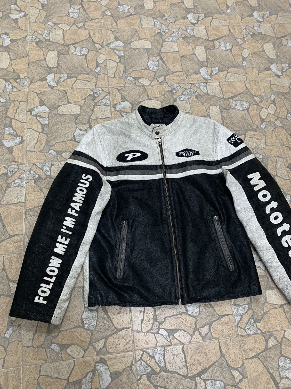Vintage Vintage Mototeam Racing Jacket Size US S / EU 44-46 / 1 - 2 Thumbnail