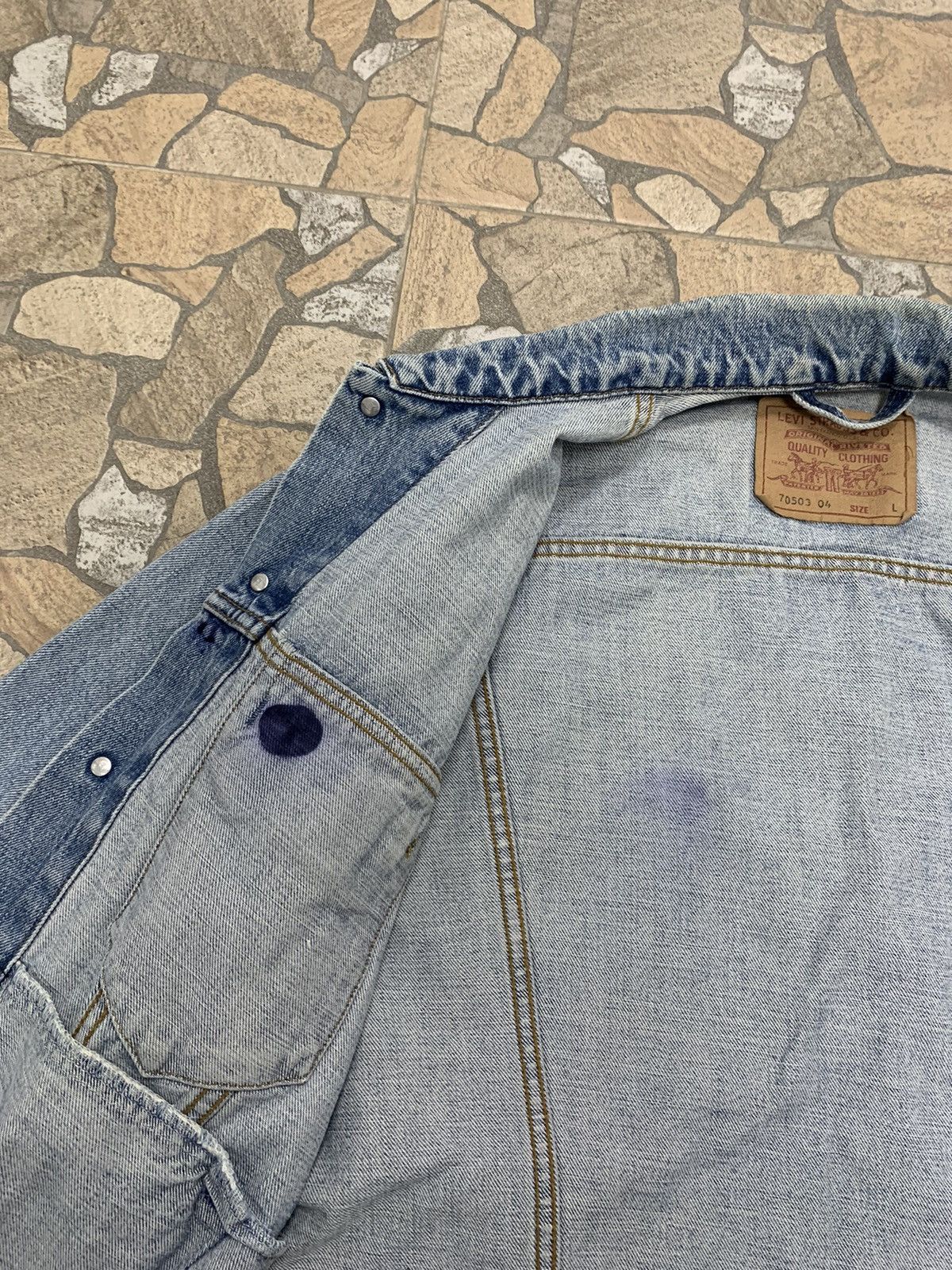 Levi's Vintage Levi’s Denim Jacket Size US M / EU 48-50 / 2 - 16 Thumbnail