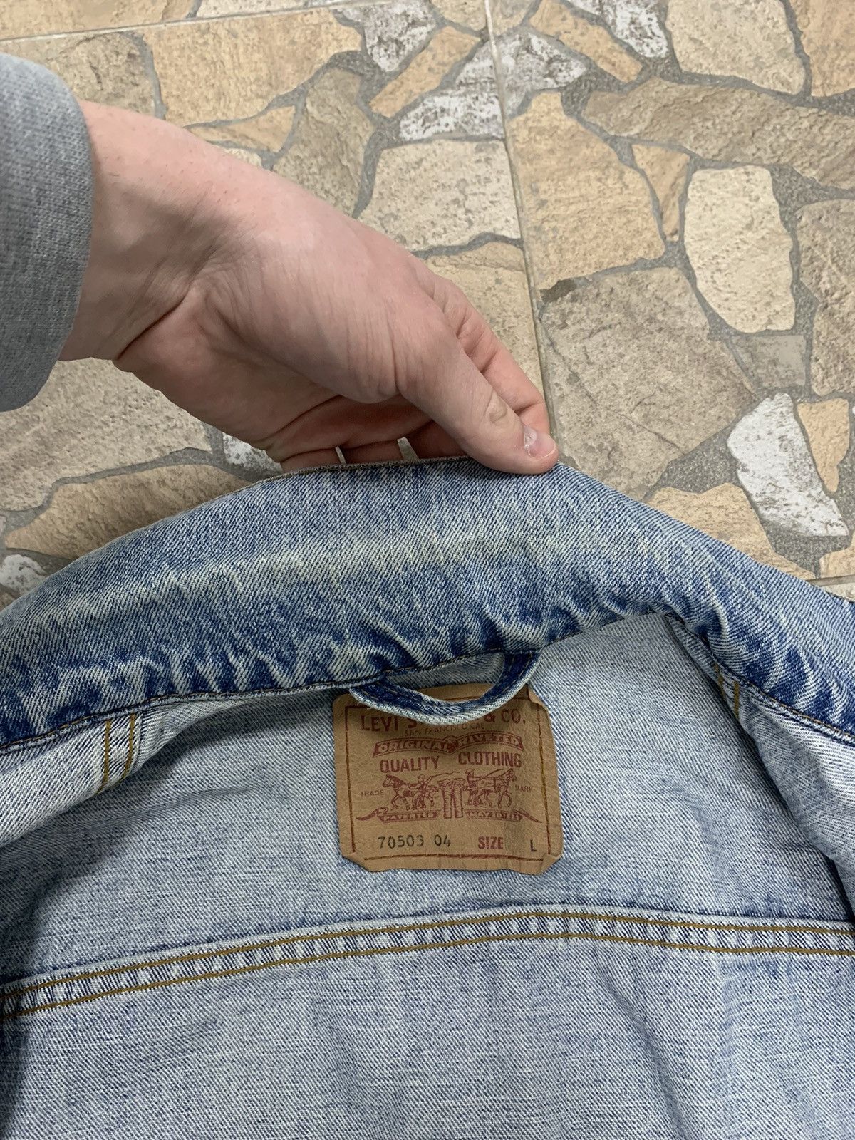 Levi's Vintage Levi’s Denim Jacket Size US M / EU 48-50 / 2 - 17 Thumbnail