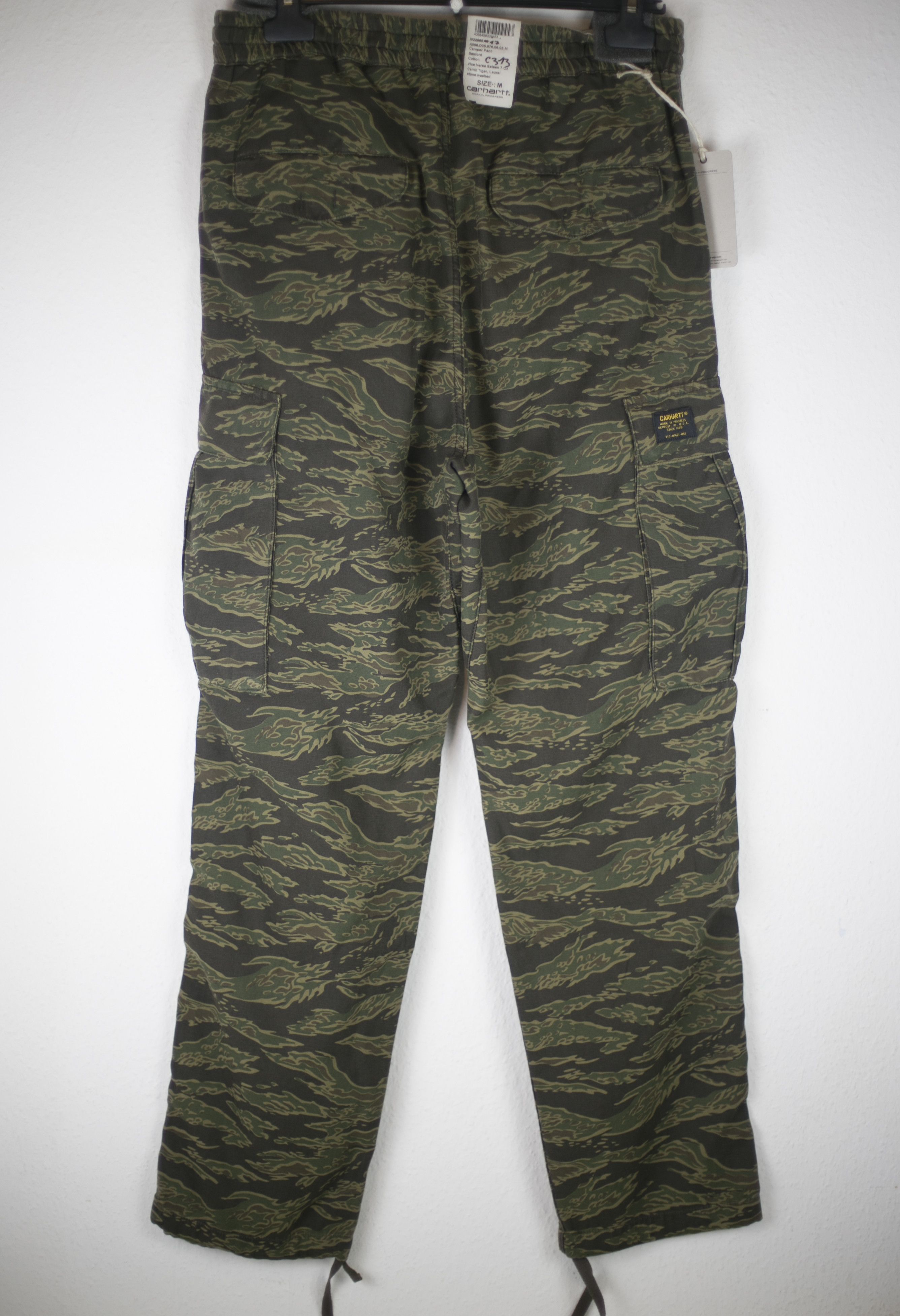Carhartt Wip NWT Carhartt WIP Camper Pant Camo Tiger Size M Size US 32 / EU 48 - 1 Thumbnail