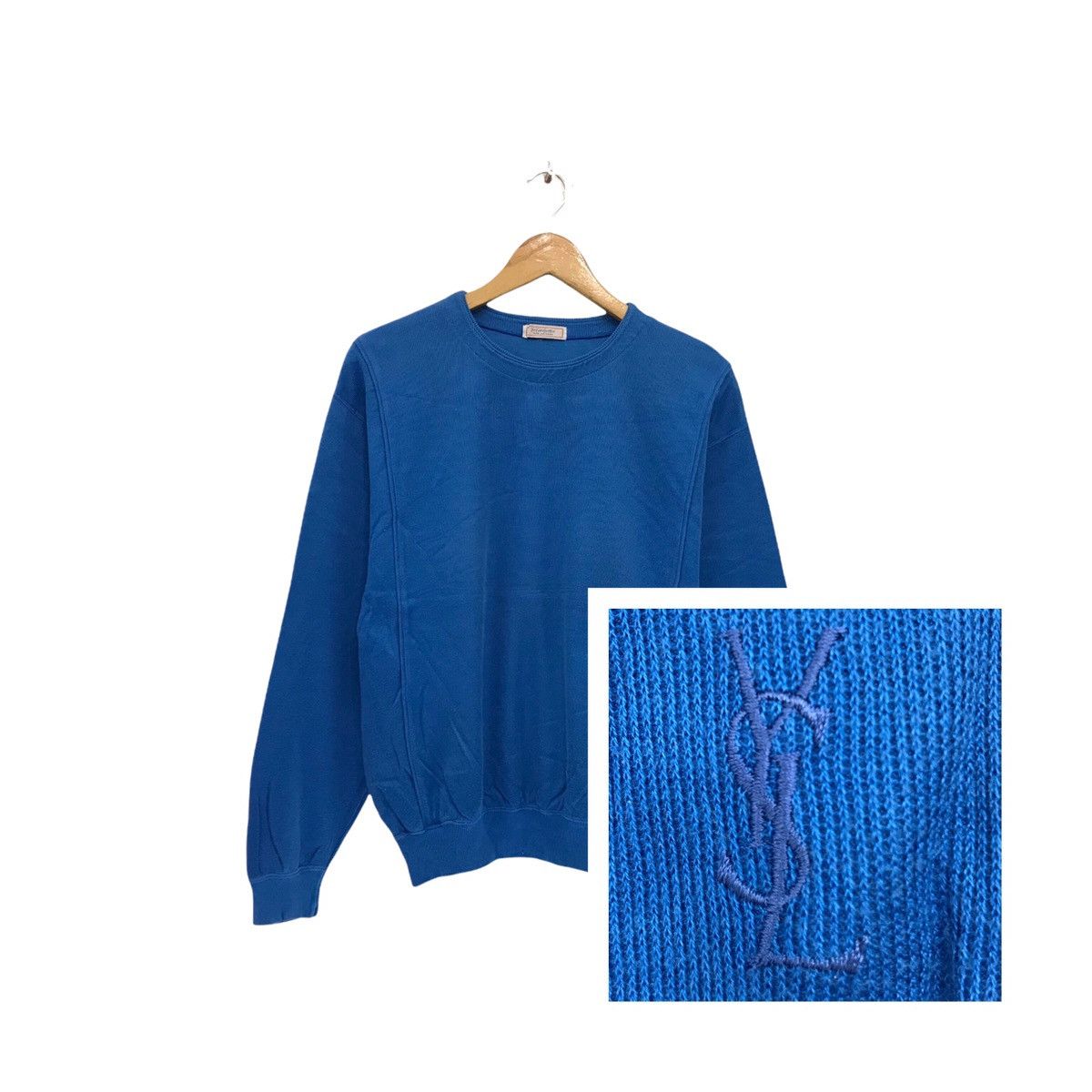 Vintage Yves Saint Laurent Small Logo Sweatshirt