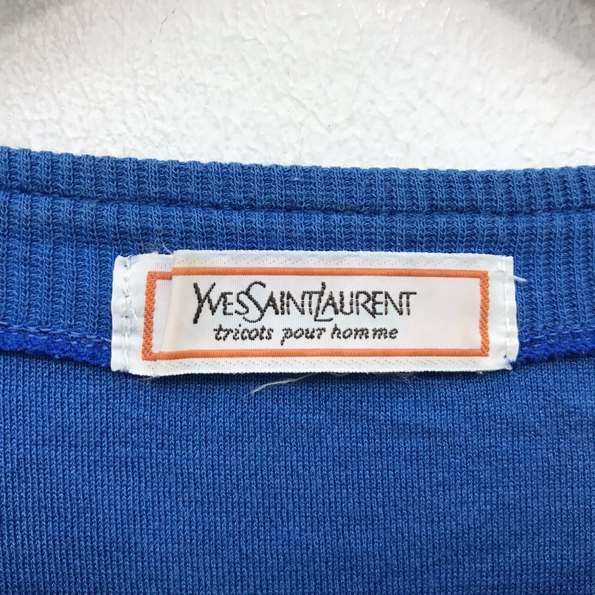 Yves Saint Laurent Vintage Yves Saint Laurent Small Logo Sweatshirt Size M / US 6-8 / IT 42-44 - 8 Thumbnail