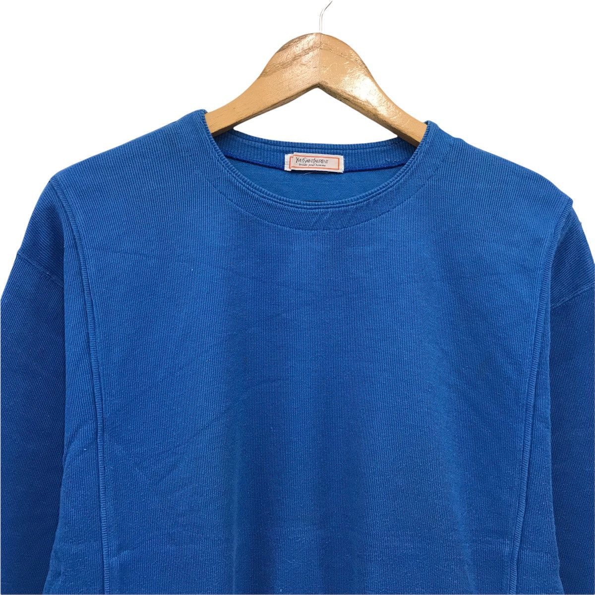 Yves Saint Laurent Vintage Yves Saint Laurent Small Logo Sweatshirt Size M / US 6-8 / IT 42-44 - 3 Thumbnail