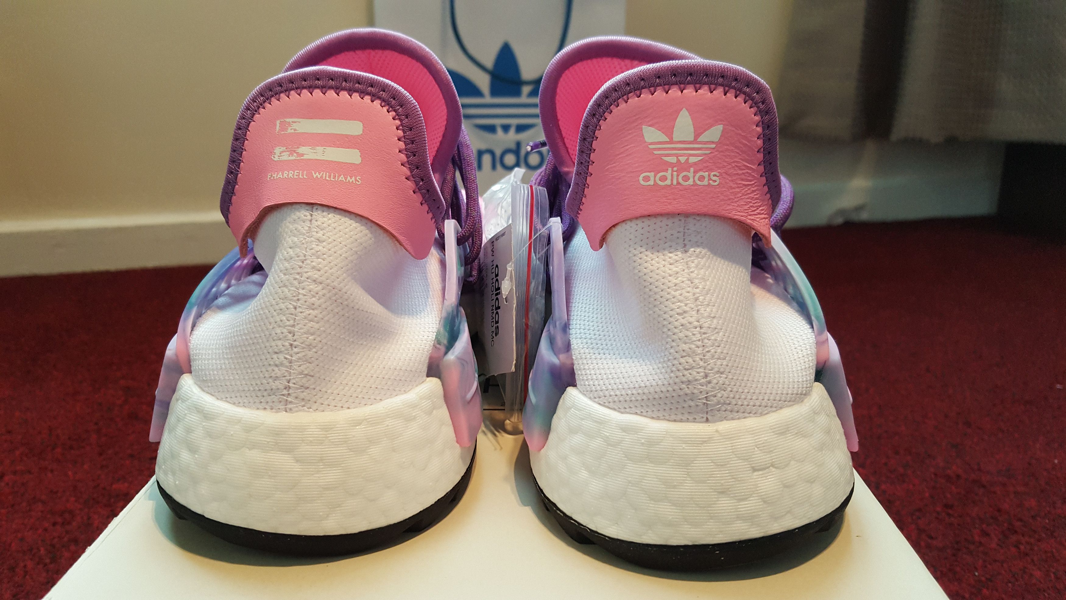 Adidas Pharrell adidas Human Race NMD Pharrell Holi Festival Pink Glow Grailed