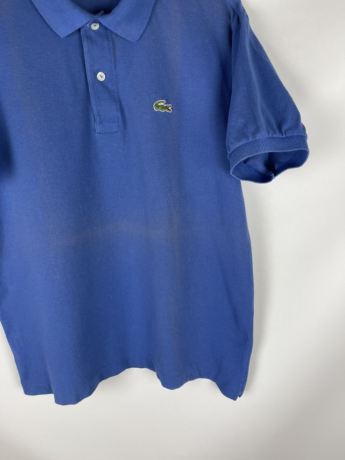 Lacoste Chemise Lacoste vintage 90s blue made in France polo tee Size US M / EU 48-50 / 2 - 7 Thumbnail