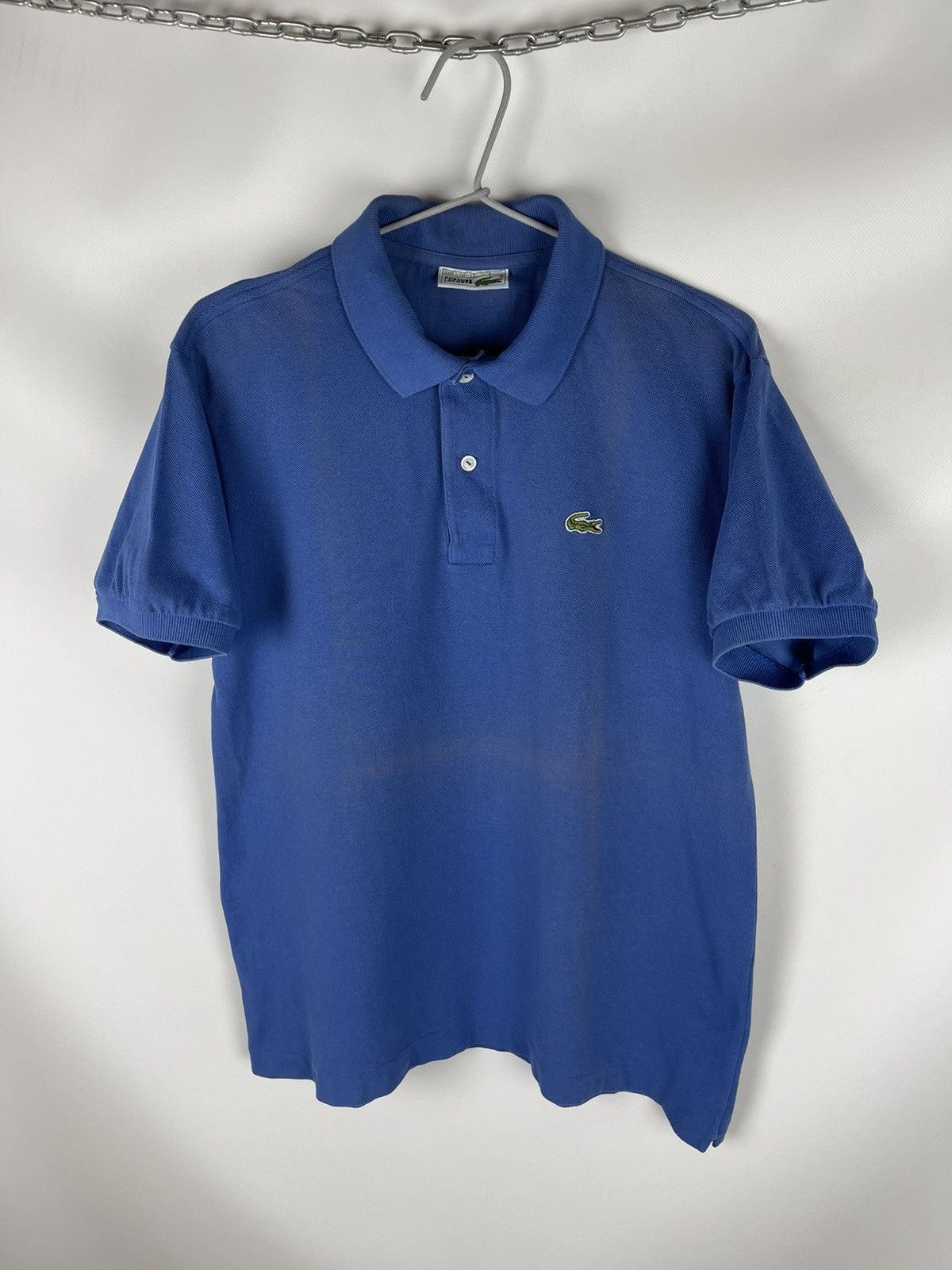 Lacoste Chemise Lacoste vintage 90s blue made in France polo tee Size US M / EU 48-50 / 2 - 3 Thumbnail