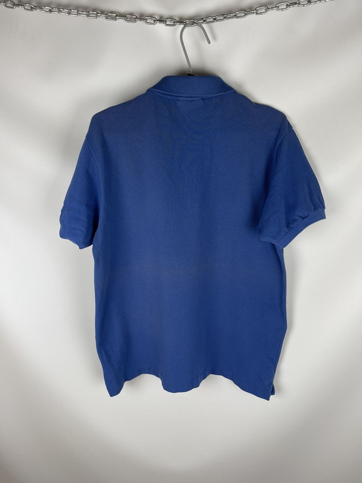 Lacoste Chemise Lacoste vintage 90s blue made in France polo tee Size US M / EU 48-50 / 2 - 2 Thumbnail